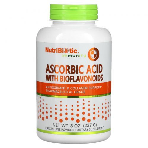 NutriBiotic, Immunity ascorbic acid with bioflavonoids, Аскорбиновая ...