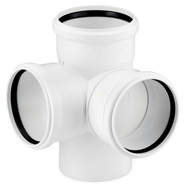 Рехау Raupiano Plus Крестовина двухплоскостная для систем внутренней ...