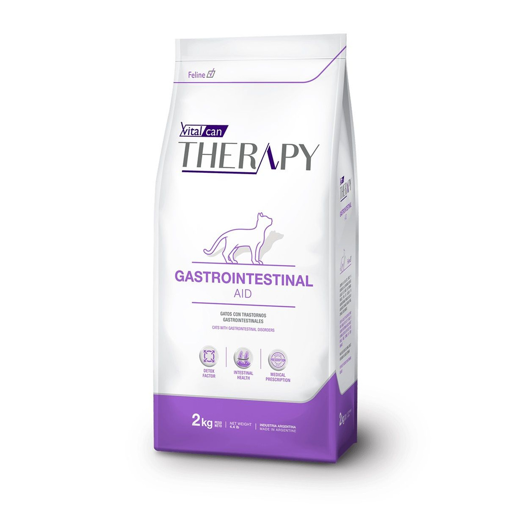 THERAPY FELINE GASTROINTESTINAL AID СУХОЙ ЛЕЧЕБНЫЙ КОРМ, для кошек 2КГ #1