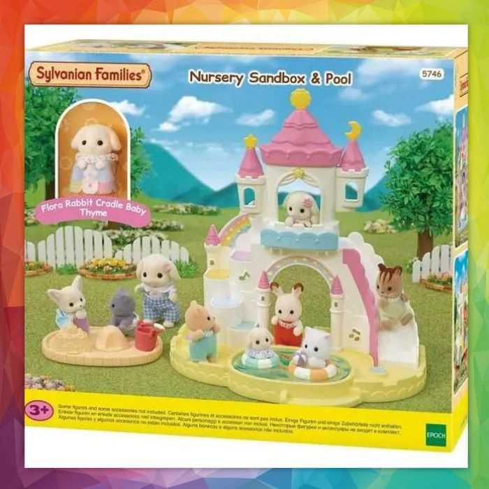 Sylvanian Families 5746 New "Детская площадка с бассейном" #1