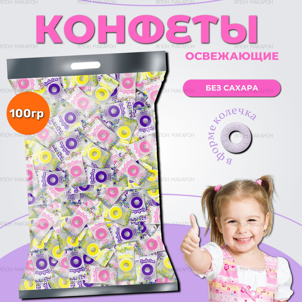 Конфеты без сахара Cool Candy 100гр - купить с доставкой по выгодным ...