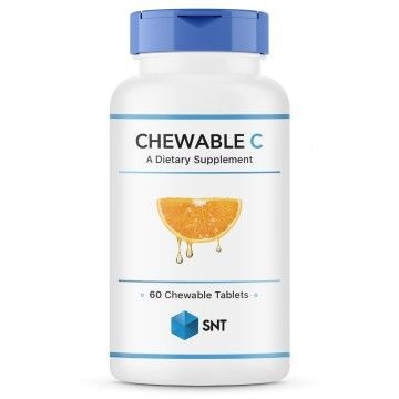 CHEWABLE VITAMIN C 500 мг (жевательный витамин С) 60 таблеток SNT #1