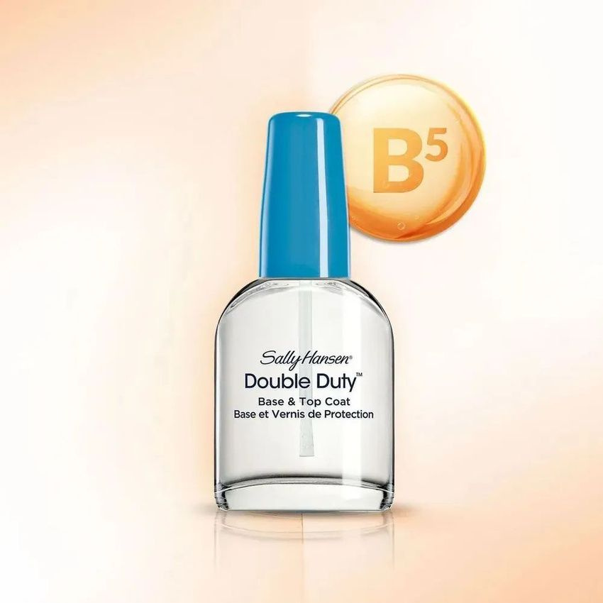 Sally Hansen Укрепляющее средство для ногтей Double Duty Base & Top Coat 2в1: база и верхнее покрытие #1