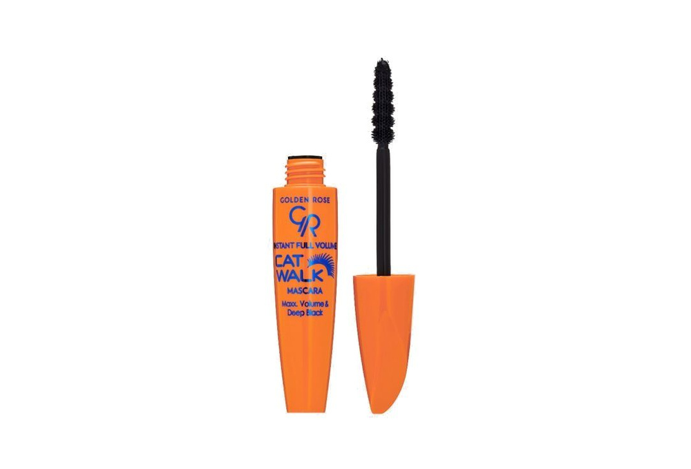 Тушь для ресниц Golden Rose Instant Full Volume Cat Walk Mascara Черный, 9 мл #1