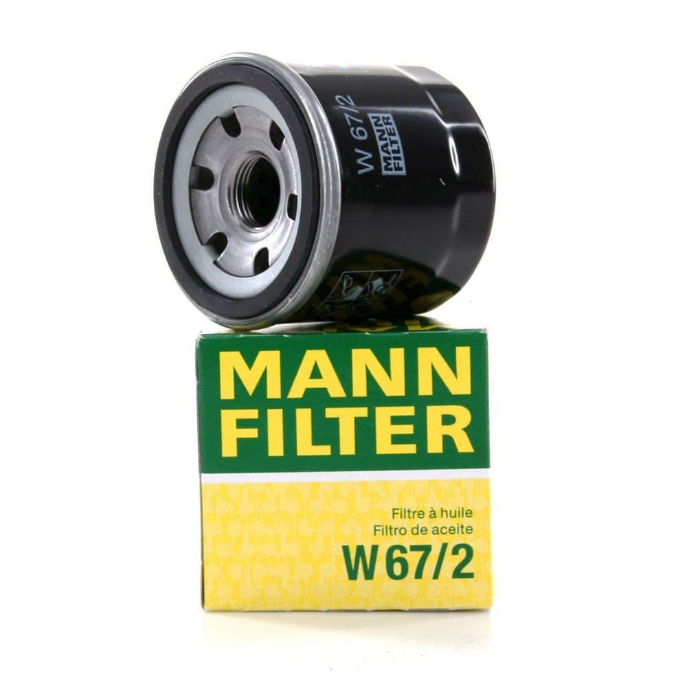 MANN FILTER Фильтр масляный арт. W672, 1 шт. #1