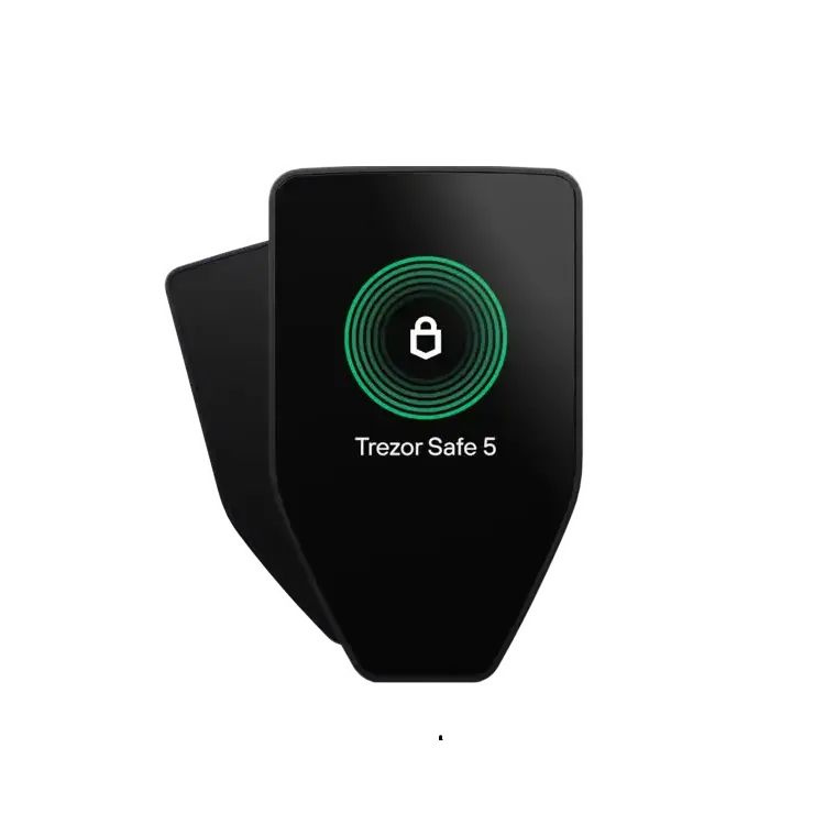 Аппаратный криптокошелек Trezor Safe 5 Black - холодный кошелек для криптовалют от Positronium  #1