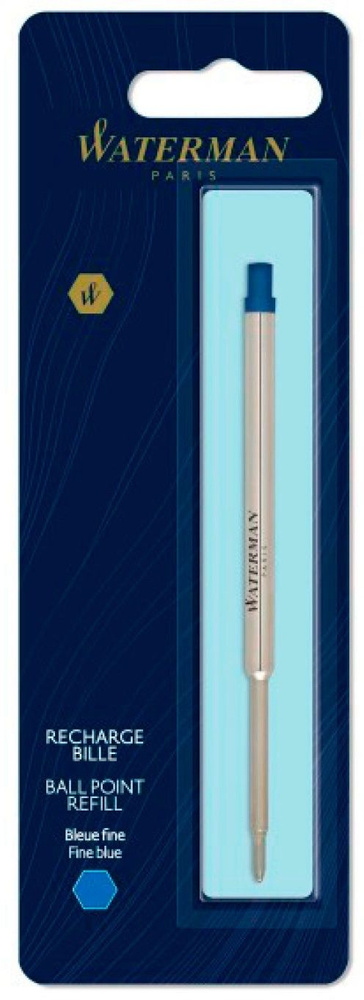 Стержень шариковый Waterman Standard Maxima F, 0.8мм, синие (CW1964016) #1