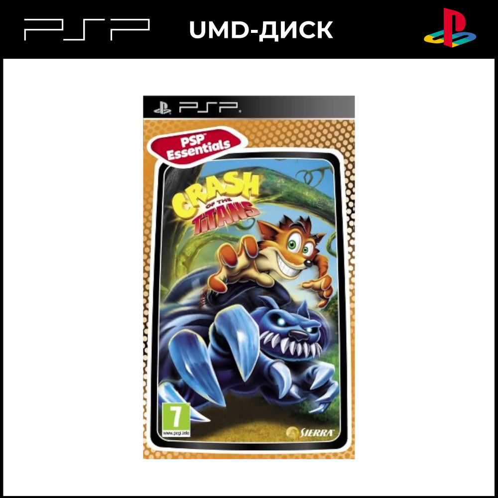 Игра Crash of the Titans (Крэш: Битва титанов) (PSP, Новая ...