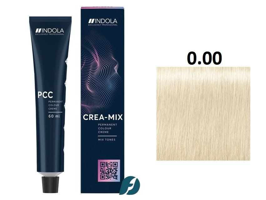 Indola Professional Permanent Caring Color CREA-MIX 0.00 Стойкая крем-краска для волос Прозрачный, 60 #1