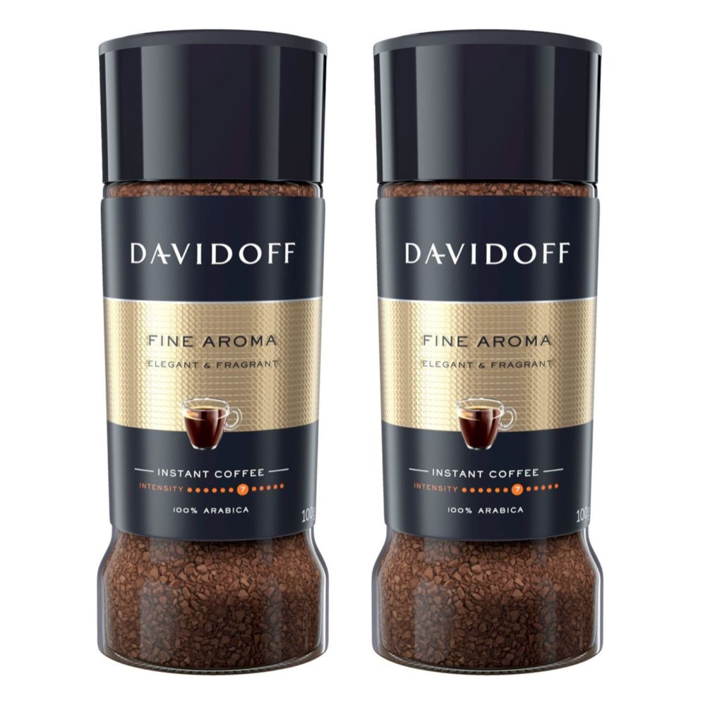 Кофе растворимый Davidoff Fine Aroma 100 грамм 2 штуки #1