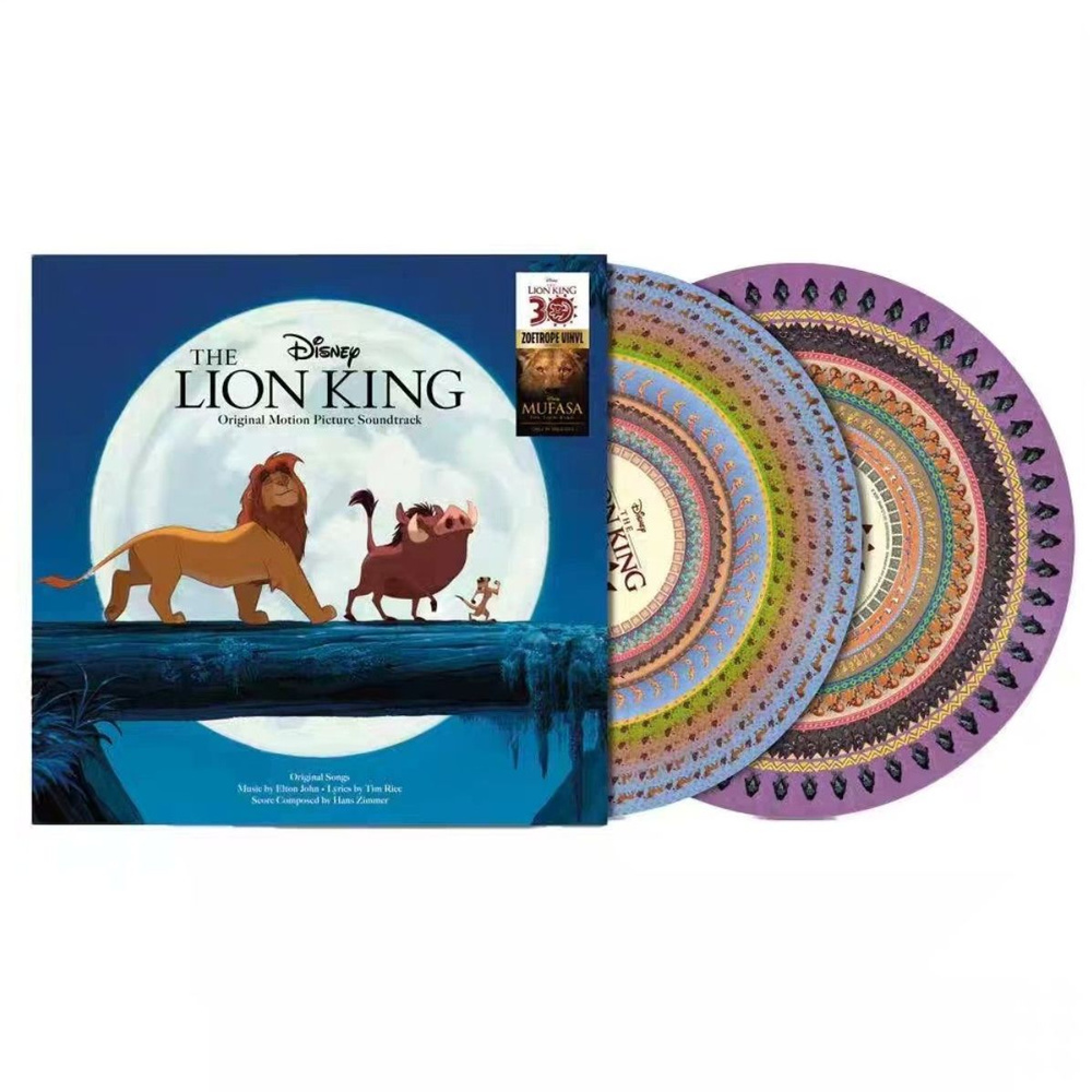 The Lion King OST Виниловая пластинка (Motion Picture Soundtrack ...