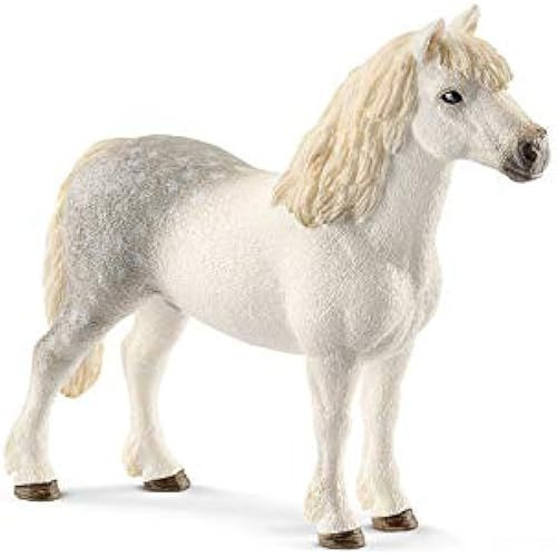 schleich 13871 Валлийский пони-жеребец, для детей от 3 лет, FARM WORLD - фигурка  #1