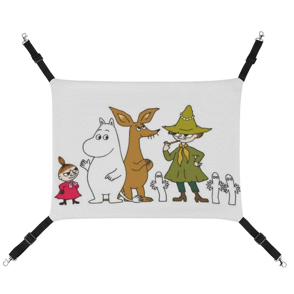 Moomin Лежанка для мелких животных большой 43x33 см Для шиншилл, кроликов, кошки. Подвесной домик для #1