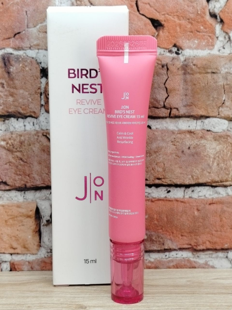 Evas J:ON Bird's Nest Eye Cream Крем для кожи вокруг глаз с Ласточкиным гнездом 15 мл  #1