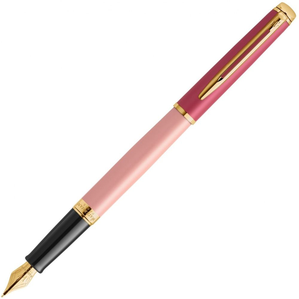 Ручка перьевая Waterman Hemisphere Colour Blocking, Pink GT (Перо F) 2179896 #1