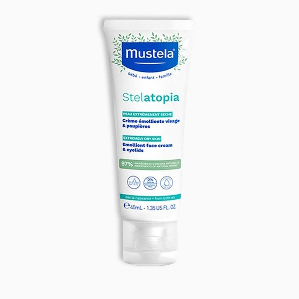 Mustela Мустела Stelatopia крем-эмолент детский, 40 мл #1