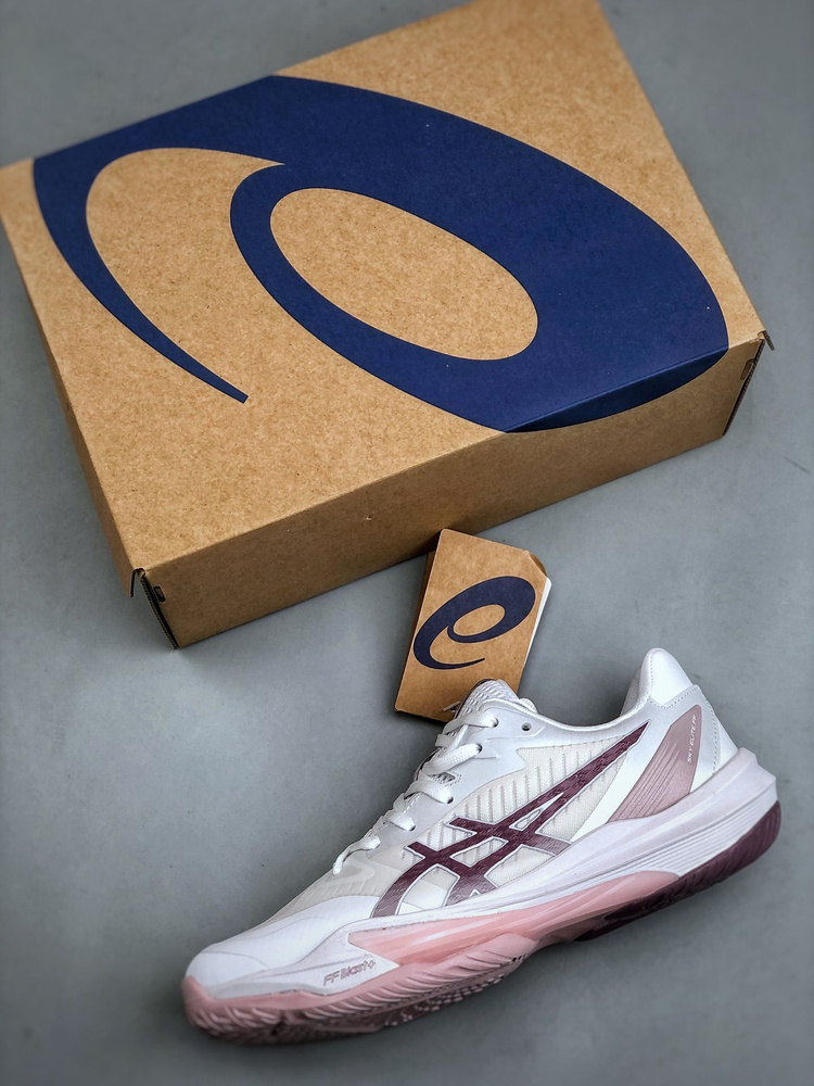 海外限定ASICS SKY ELITE FF 3 24cm Кроссовки Женский ASICS Жаккард, Искусственные материалы Волейбол
