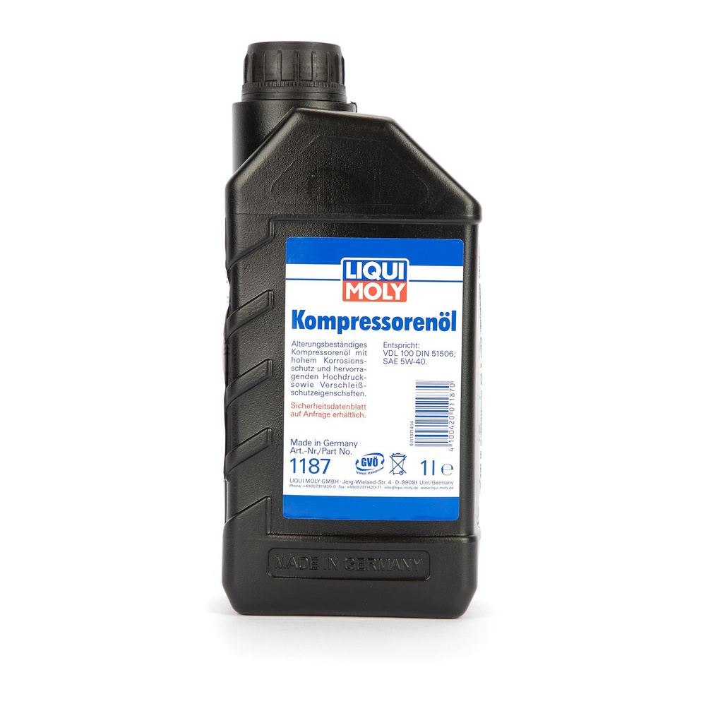 Масло Компрессорное LIQUI MOLY Kompressorenoil 100 Синтетическое 1л. #1