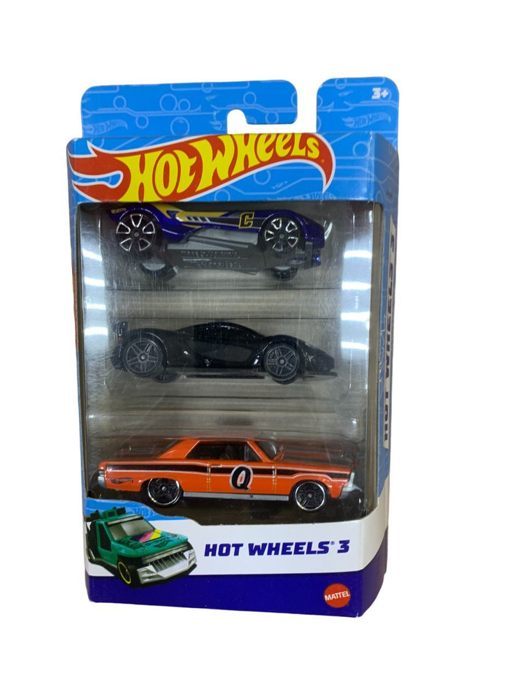 Набор машинок Hot Wheels из 3 штук / Хот Вилс #1