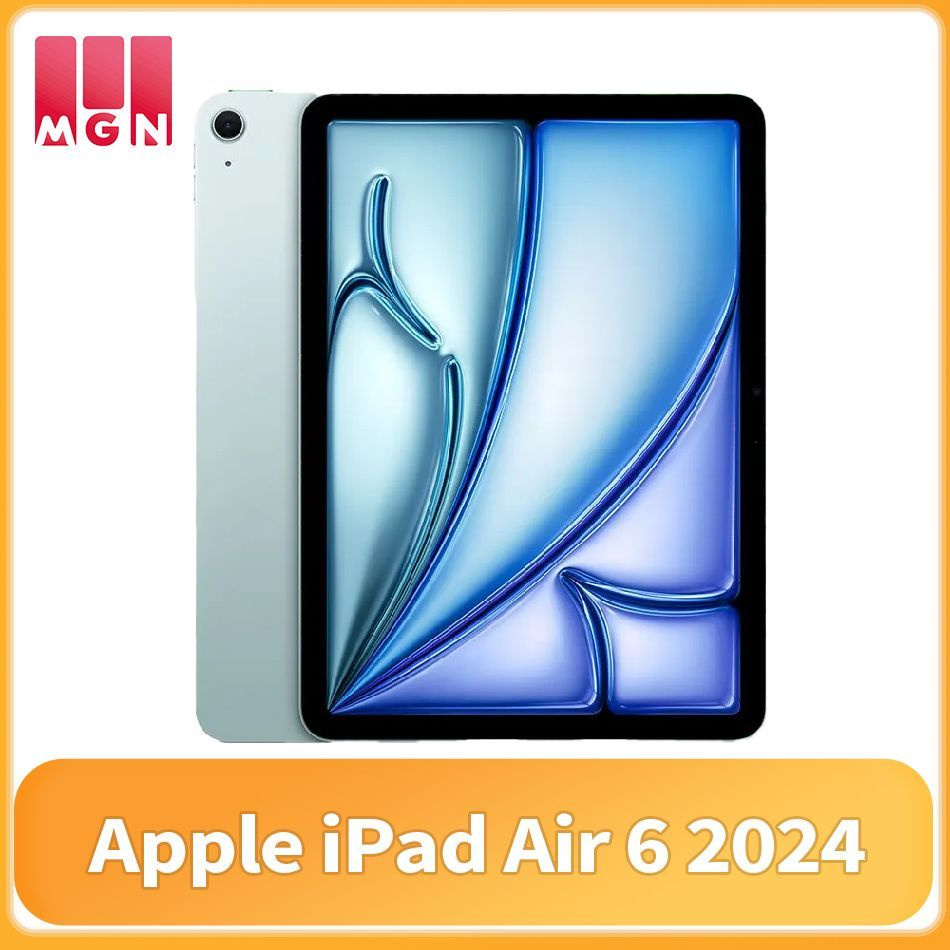 Планшет Apple iPad Air 6 2024,11 дюймов чип Apple M2 WIFI планшет Bluetooth 5.3, 11" 8 ГБ/128 ГБ, синий #1