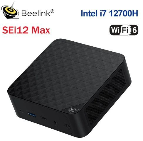 Beelink Мини-ПК SEi12 MAX DDR5,WiFi6/BT5.2, Поддержка трех дисплеев 4K@144 Гц, HDMI2.1+DP+Thunderbolt #1