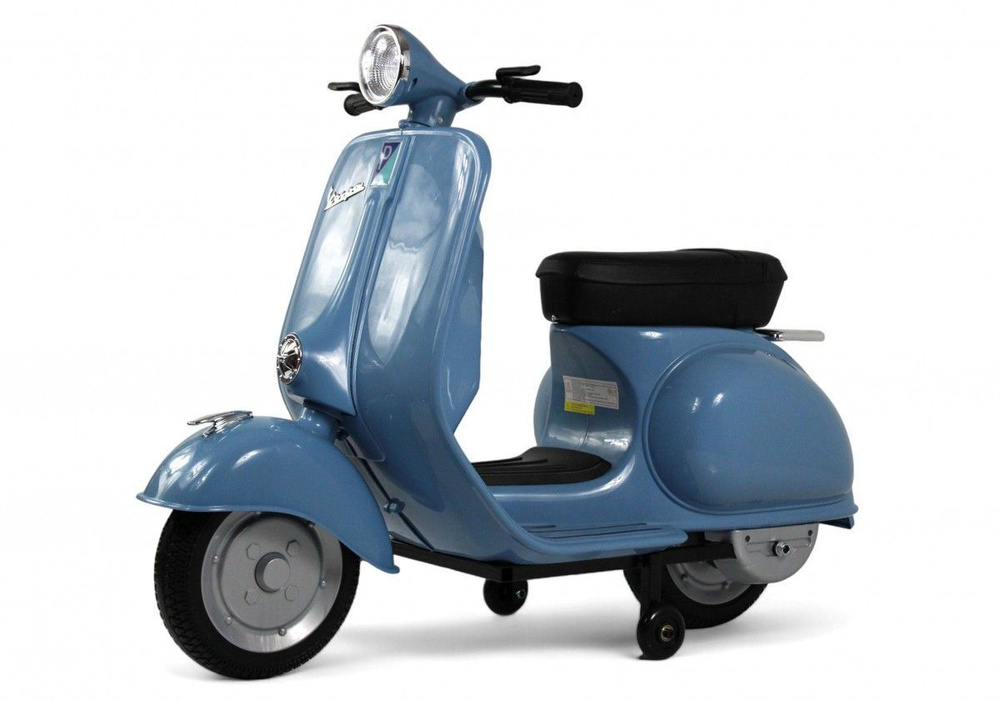 Электроскутер RiverToys Vespa M888MM (Синий) #1