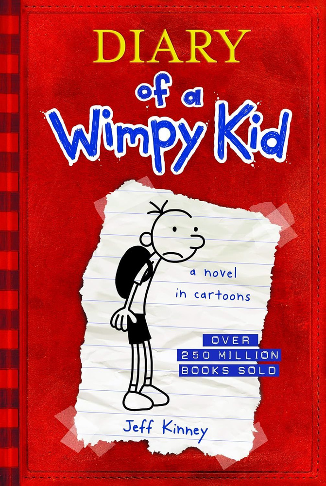 Diary of a Wimpy Kid, a Novel in Cartoons #1