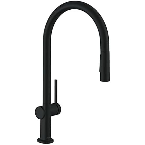 Кухонный смеситель hansgrohe Talis M54, черный. #1