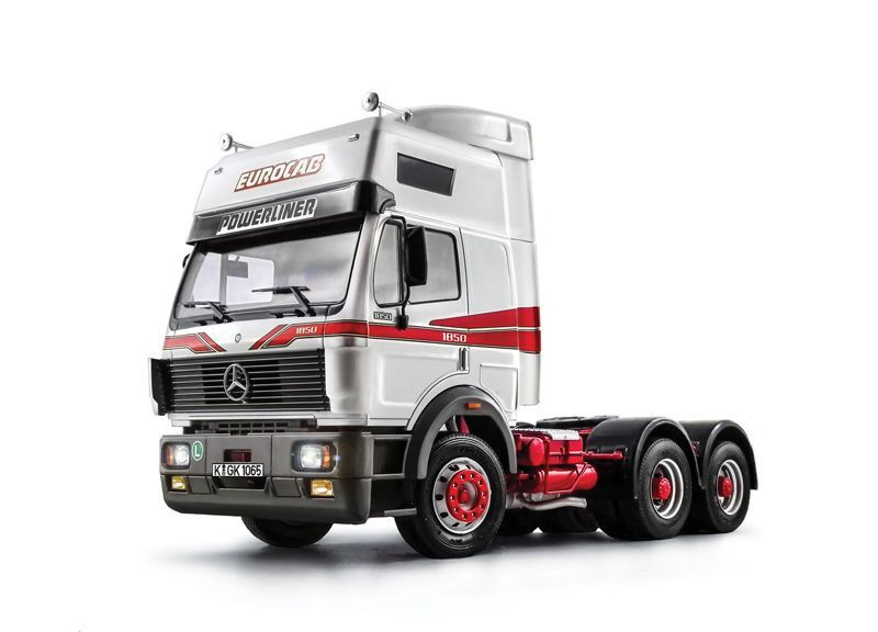 Сборная модель Italeri Автомобиль Mercedes-Benz SK1850 Eurocab 6x4 1994, 3924 #1