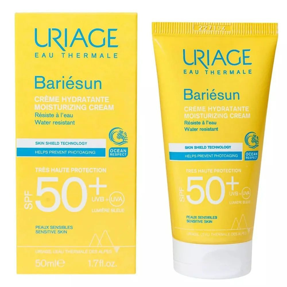 Uriage Солнцезащитный крем Bariesun Moisturizing Cream SPF 50+, 50 мл #1