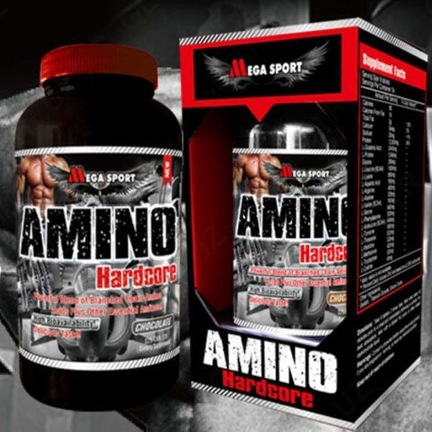 Mega Sport Amino Hardcore, 325 таблеток, со вкусом шоколада #1