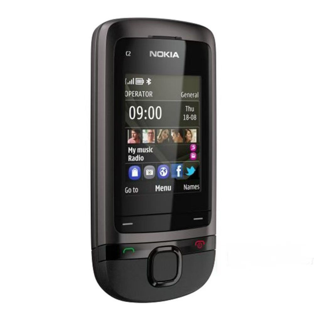 Nokia Мобильный телефон Nokia-1204_1205-025, черный матовый #1