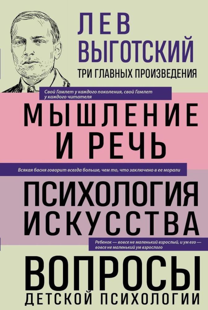 Мышление и речь. Психология искусства. Вопросы детской психологии | Выготский Лев  #1