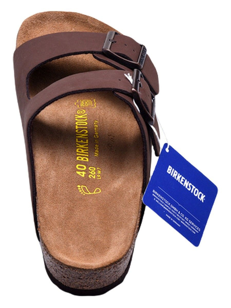 Шлепанцы Женский Birkenstock, размер 39 Алькантара Однослойная