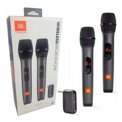Беспроводной микрофон JBL Wireless Set 2 шт для караоке купить на OZON ...