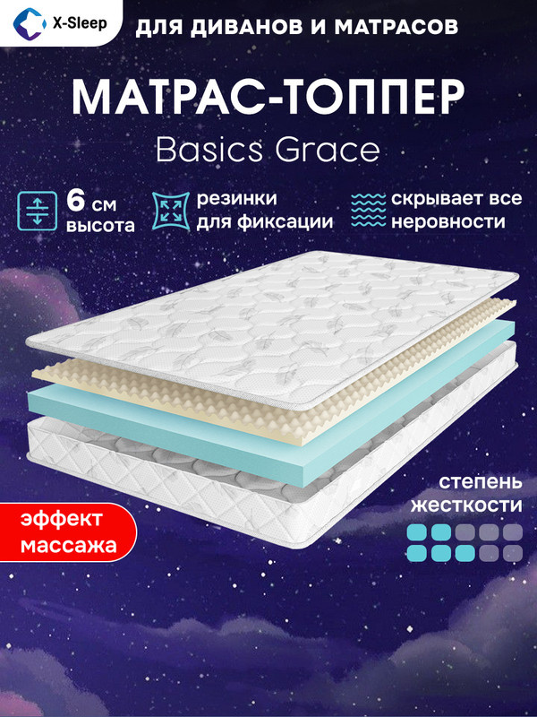 X-Sleep Матрас, Беспружинный, 75х200 см #1