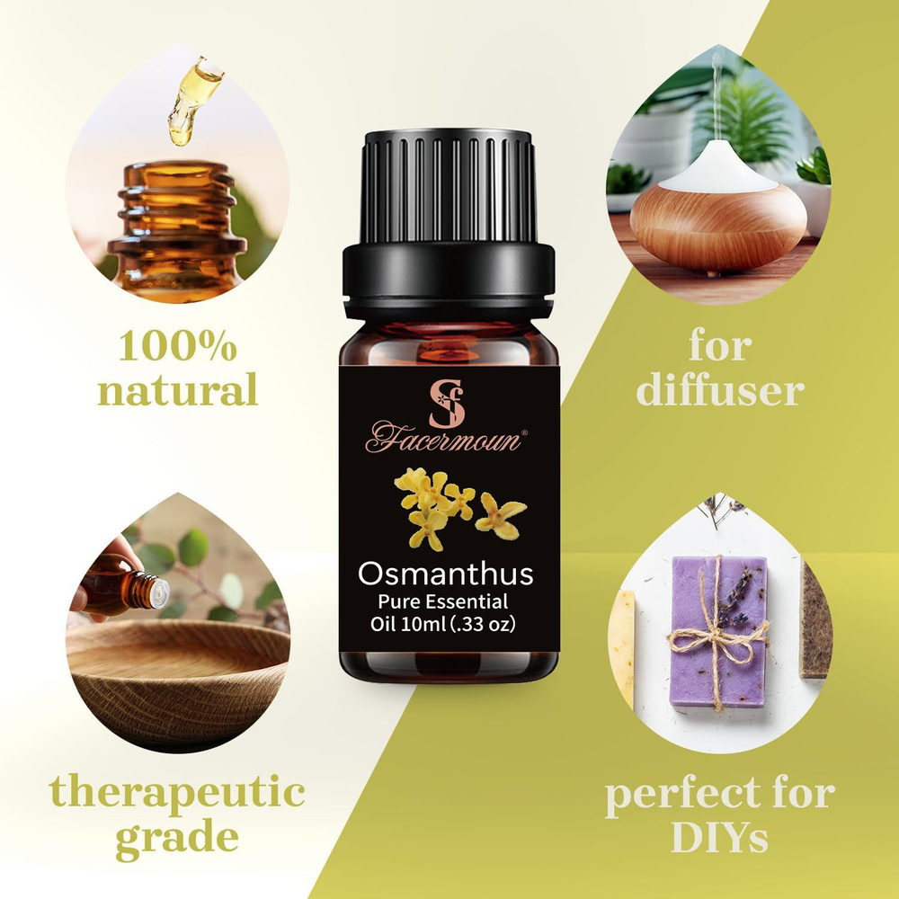 Набор для ароматерапии 10 1 Османтуса Эфирное масло купить на OZON по ...