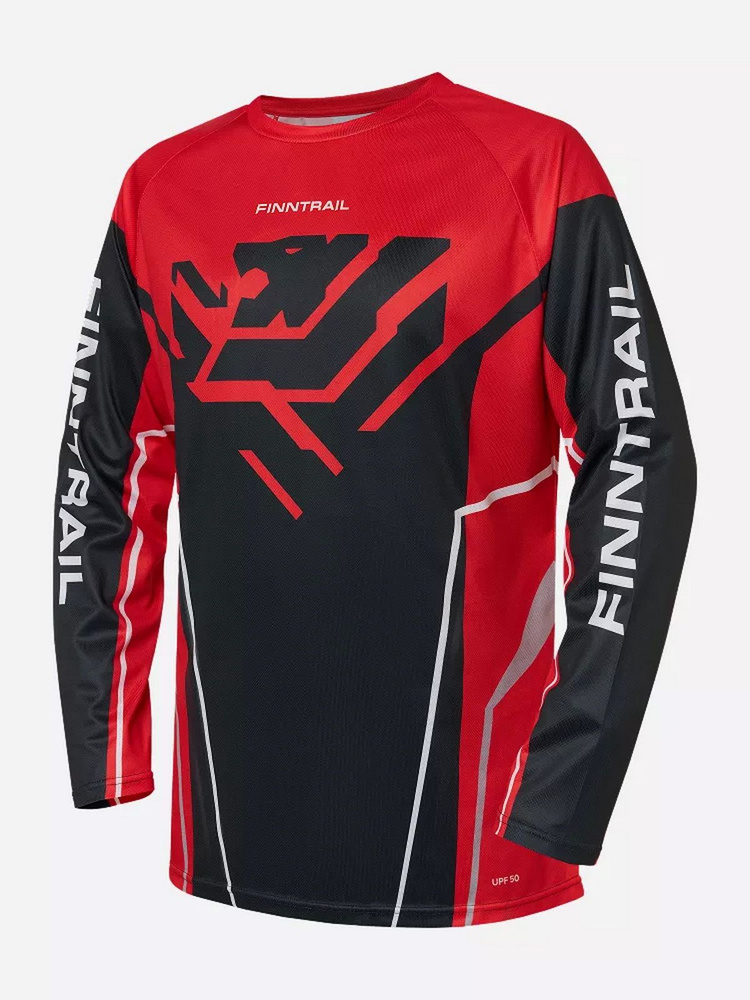 Джерси FINNTRAIL JERSEY мотоджерси Red Размер XL #1