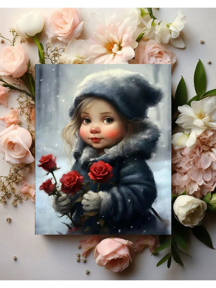 Картина на холсте 28x35 см #1