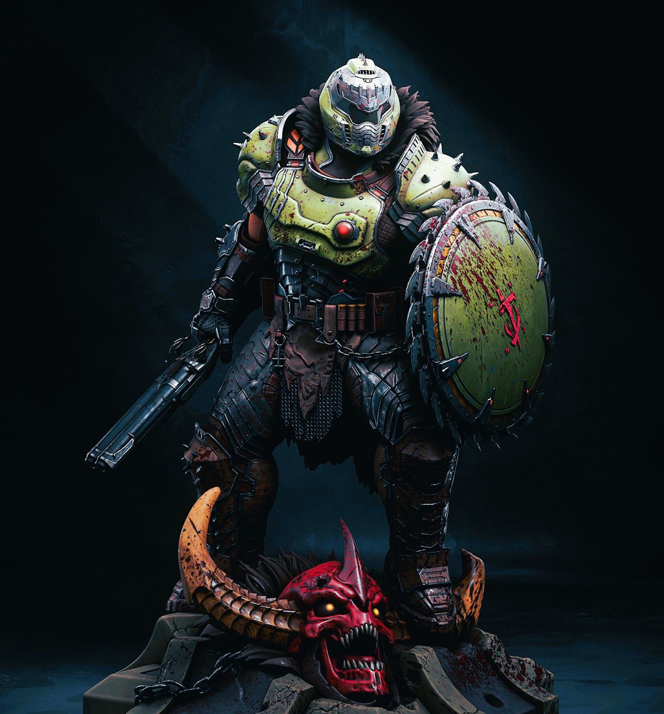 Фигурка декоративная The Dark Age, высота 18.7 см, длина 12 см