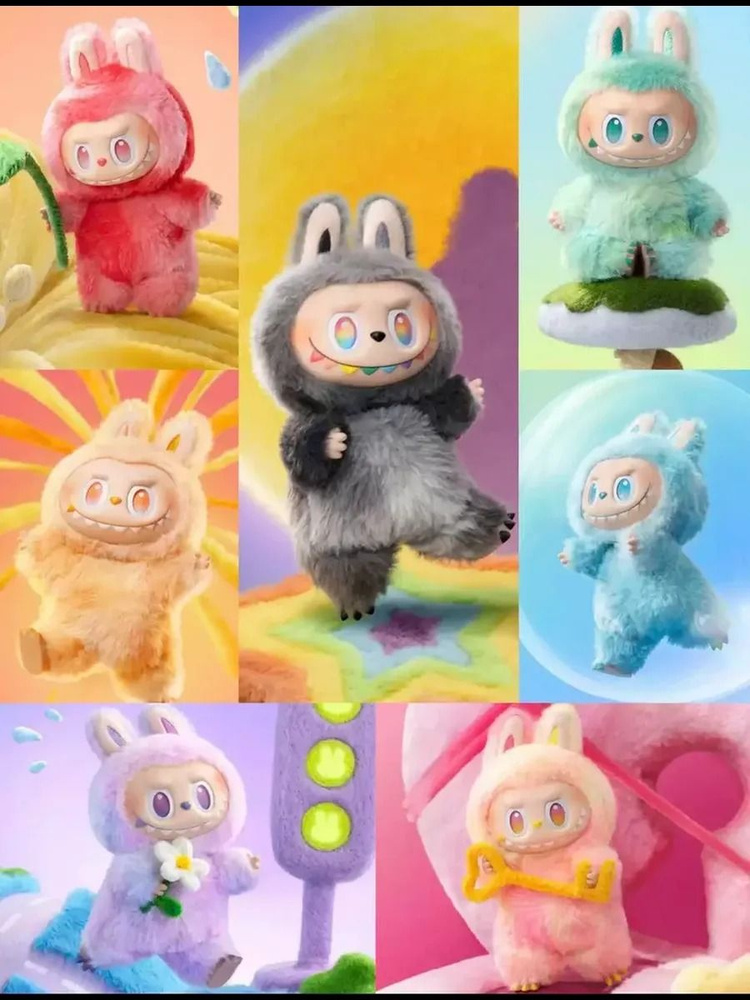 Игрушка Labubu Оригинал 6 шт Лабубу Big Into Energy Original
