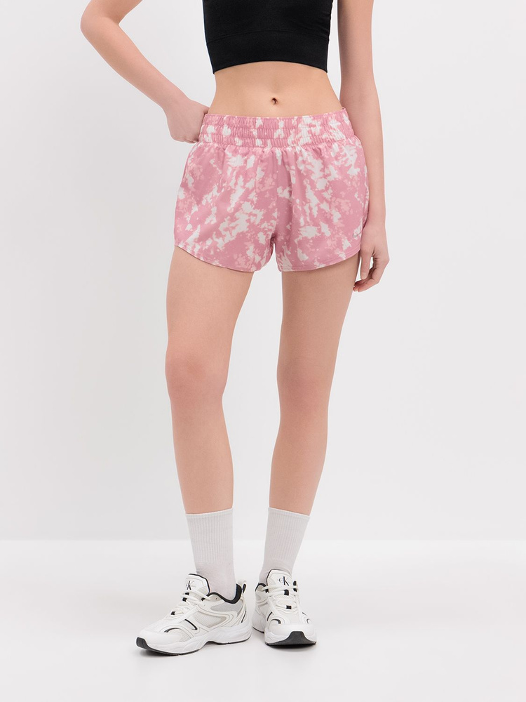 Шорты Nike W NK ONE DF MR 3IN BR SHRT AOP #1