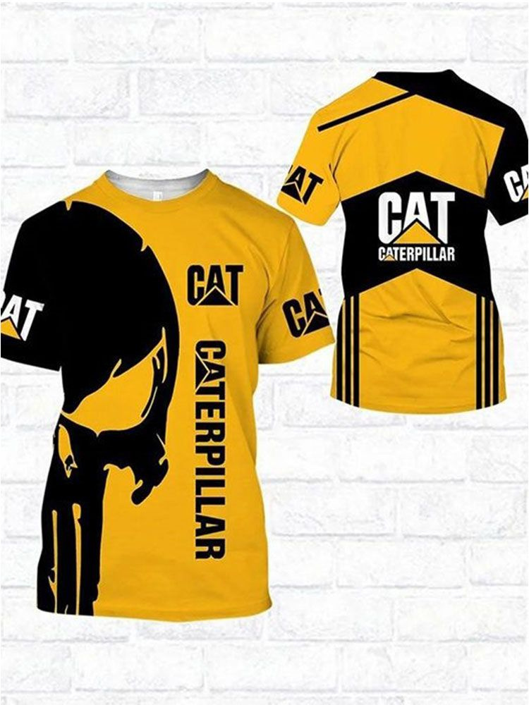 Футболка Caterpillar Футболка Caterpillar с 3D-принтом 1 шт #1