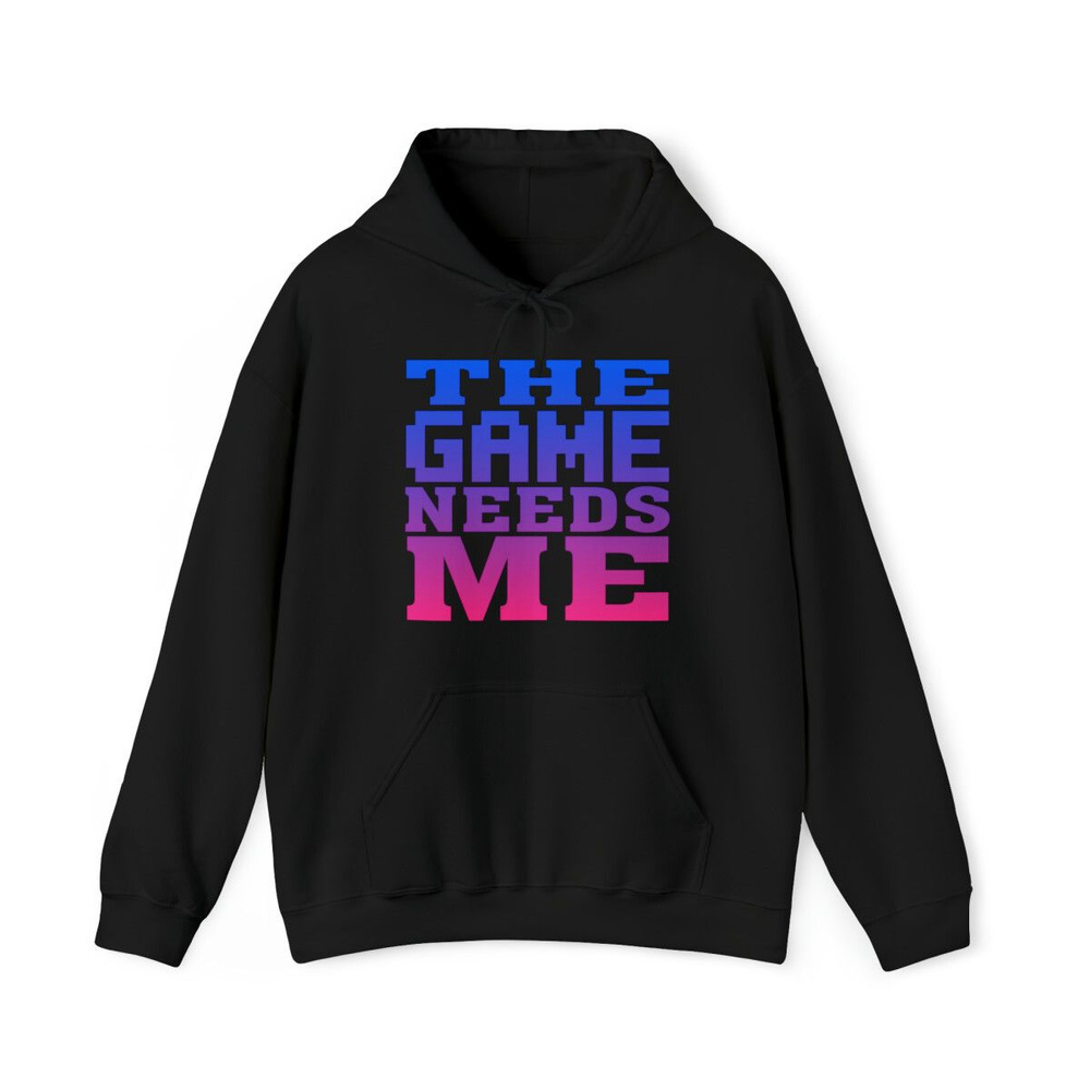 Худи Толстовка The Game Needs Me Graphic Hoodie, Sizes S-5XL #1