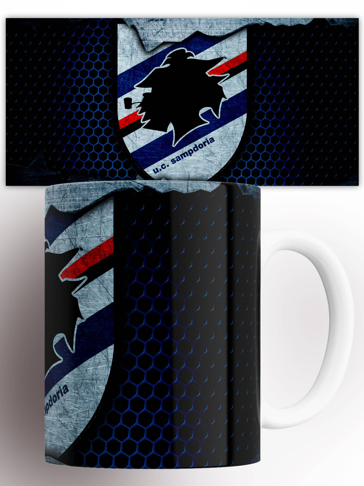 Кружка Футбольный клуб Сампдория Sampdoria 330 мл #1