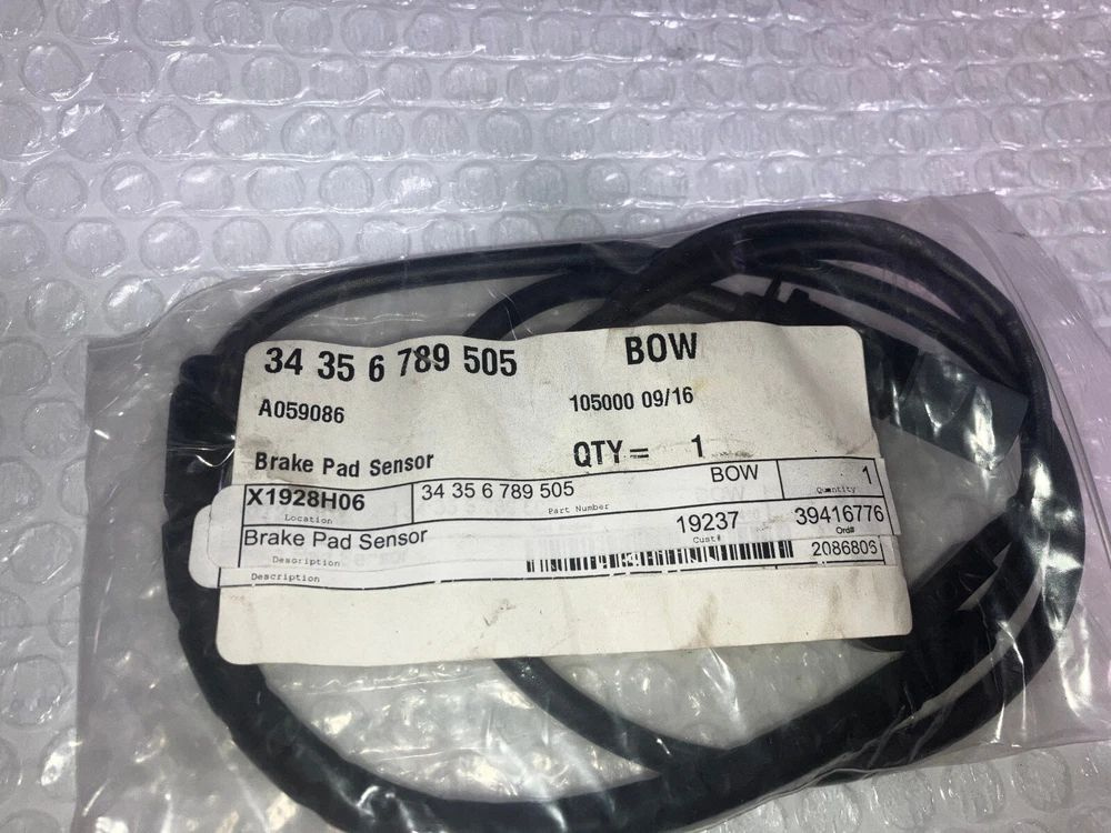 Датчик износа тормозных колодок зад BMW X5 E70 07-/X6 E71 08-
