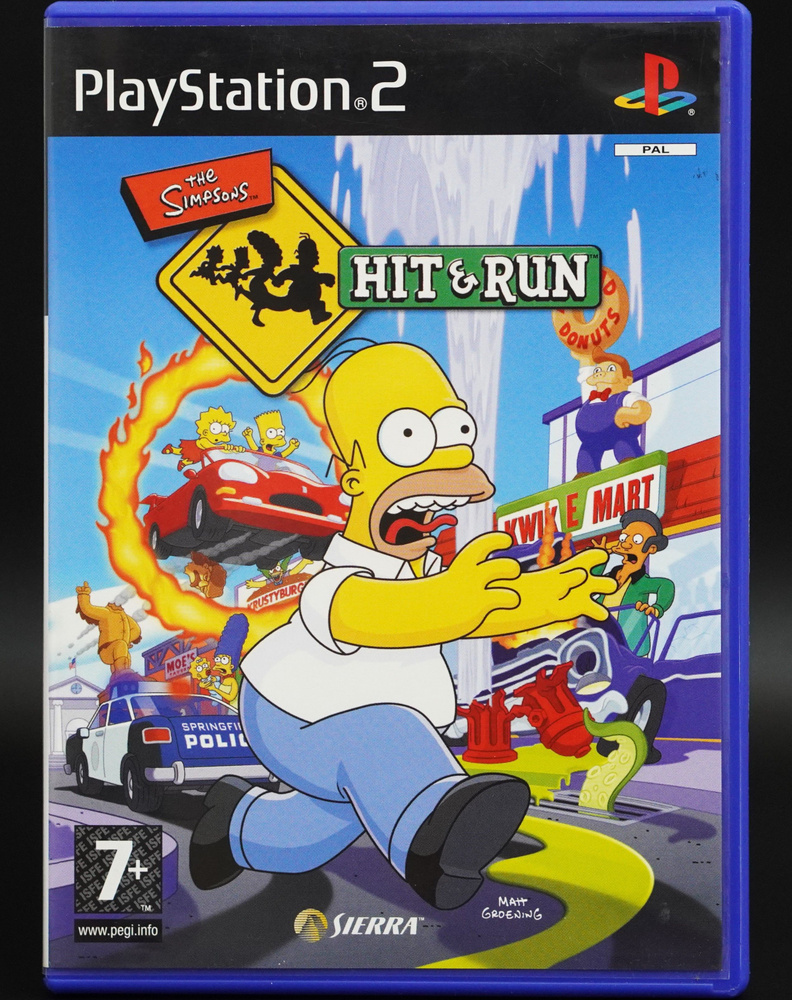 The Simpsons r dot pals 未開封 Игра The Simpsons: Hit & Run PS2 PAL купить на OZON по низкой цене
