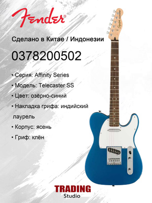 Электрогитары SQUIER AFFINITY TELECASTER DELUXE купить на OZON по