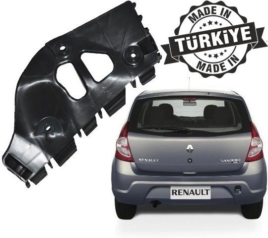 Кронштейн бампера Sandero Stepway заднего левый Tork
