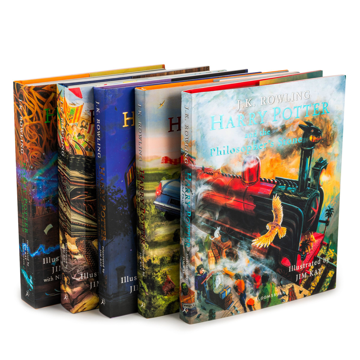Гарри Поттер на английском языке с иллюстрациями Jim Kay (твердый ...